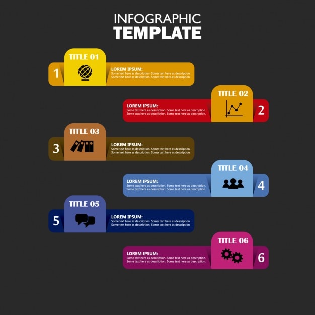 infographic 화려한 배너