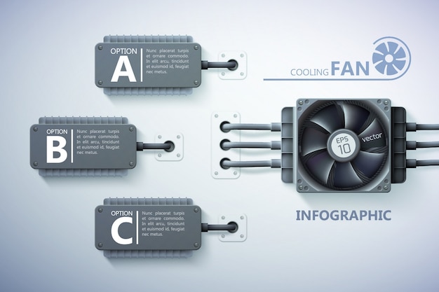 Infographic design concept