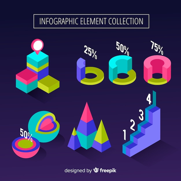 Infographic element collection