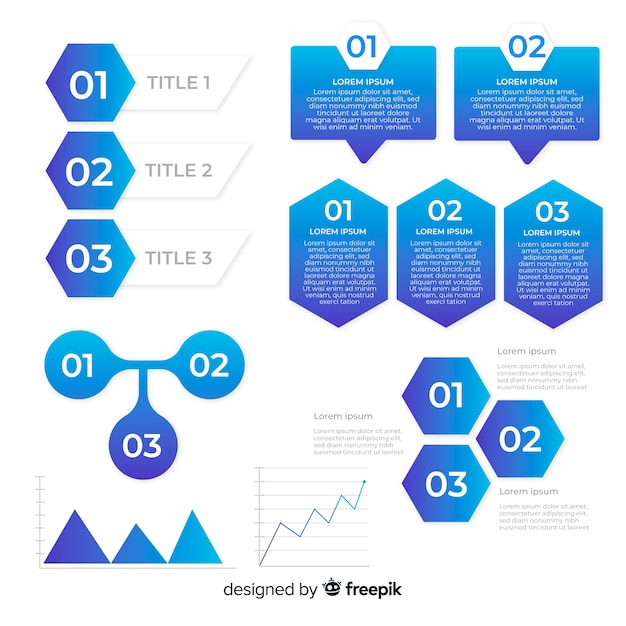 Infographic element collection