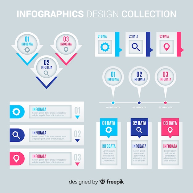 Infographic element collection