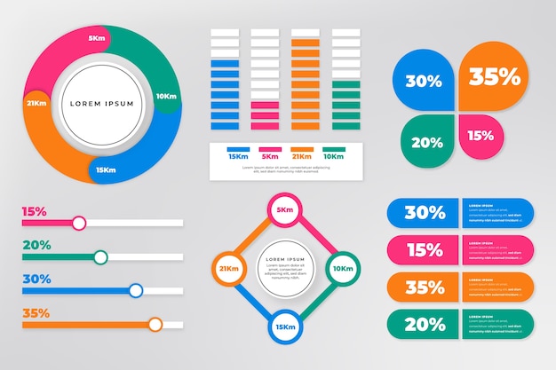 Infographic 요소 컬렉션