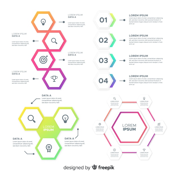 Infographic element collection