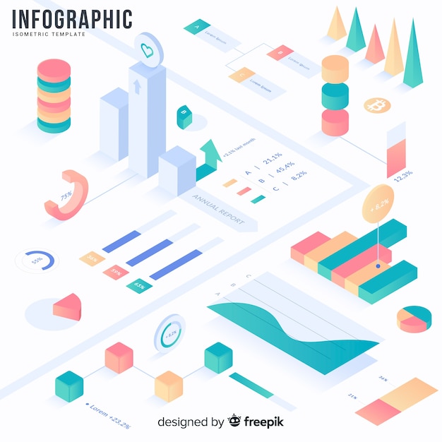 Набор инфографических элементов и инструментов