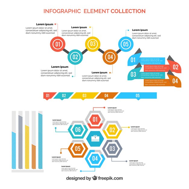 Infographic 요소 컬렉션