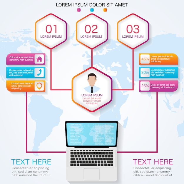 Infographic elements design