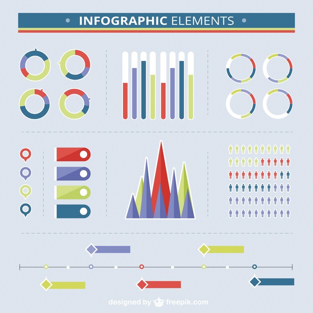 Infographic elements set