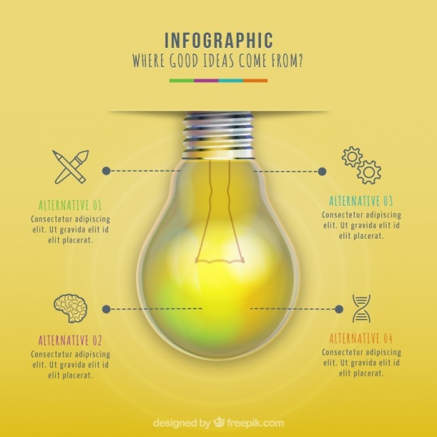 Free vector infographic ideas