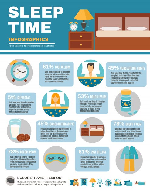 Infographic Sleep Time