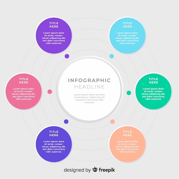 Infographic steps