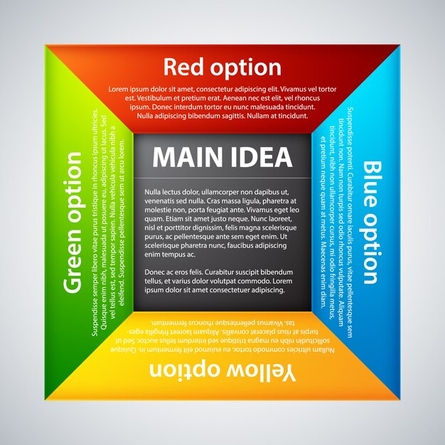 Infographic 템플릿 디자인