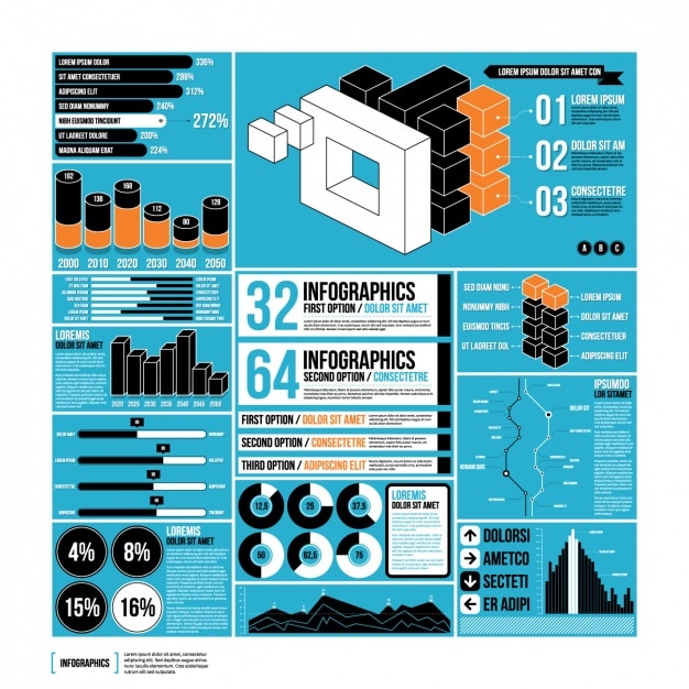 Vector Templates: Infographic Template Design – Free Vector Download