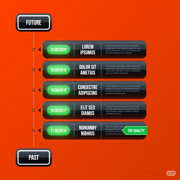 Infographic template design