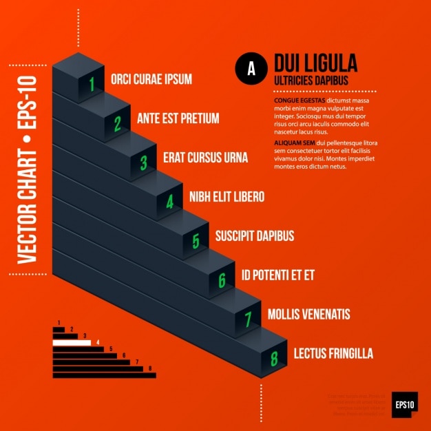 무료 벡터 infographic 템플릿 디자인