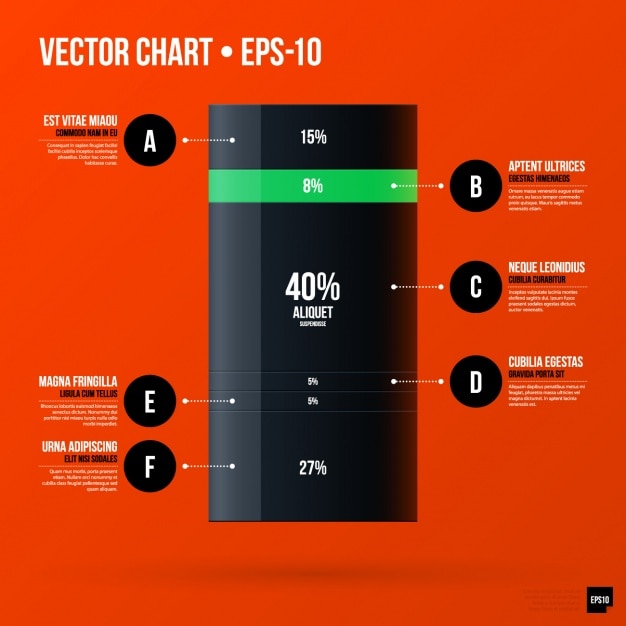 Free vector infographic template design