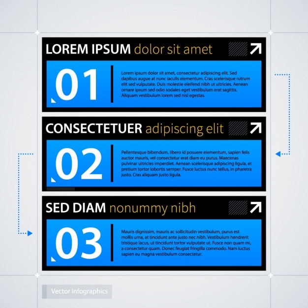 Vettore gratuito disegno del modello infografica