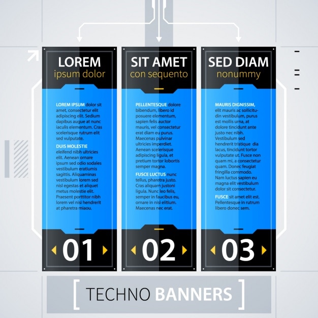 Free vector infographic template design