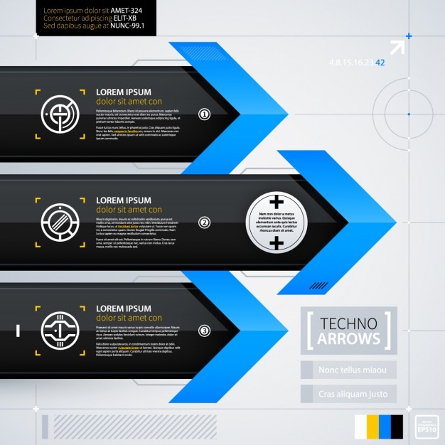 Vector Templates: Infographic Template Design (Free Vector Download)