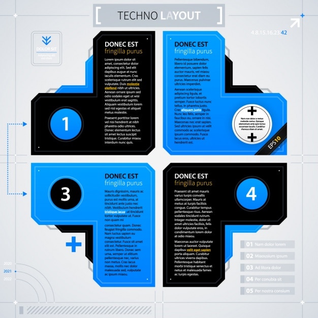 Infographic 템플릿 디자인