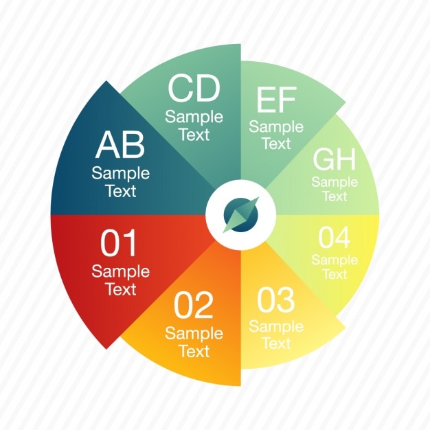 Infographic template design