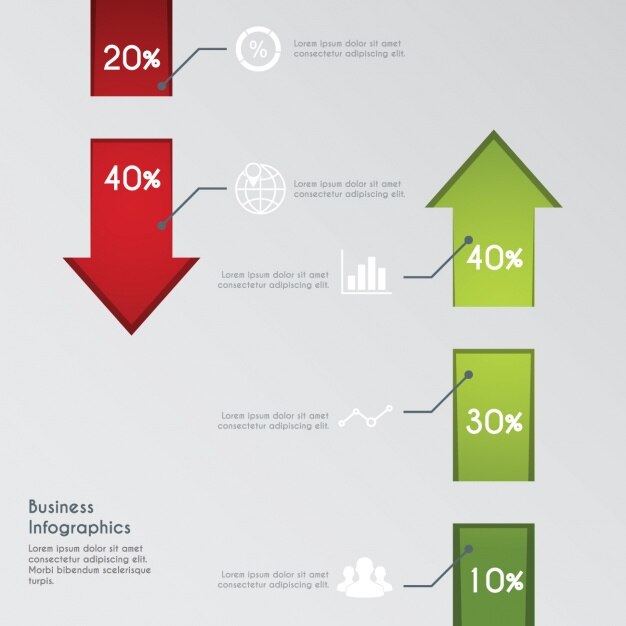 Free Vector infographic template design
