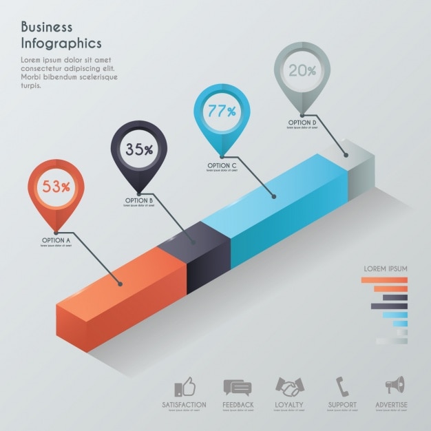 Infographic 템플릿 디자인