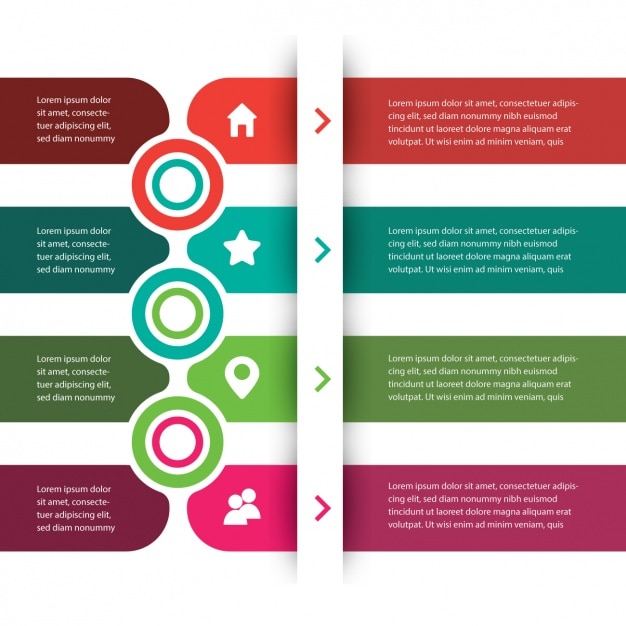 Infographic template design