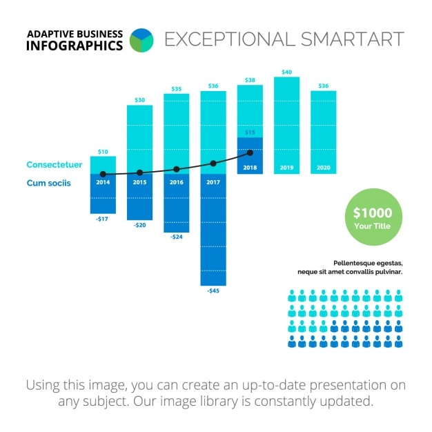 Vettore gratuito disegno del modello infografica