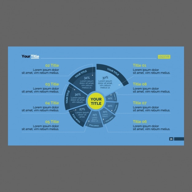 Infographic 템플릿 디자인