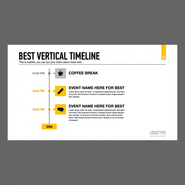 Free vector infographic template design