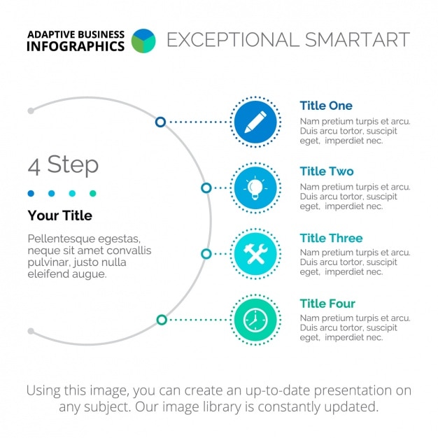 Disegno del modello infografica