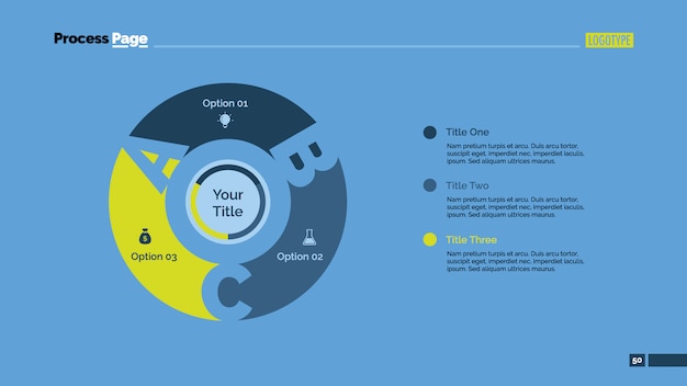 Free vector infographic template design