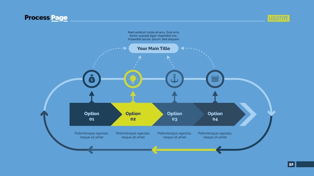 Infographic template design