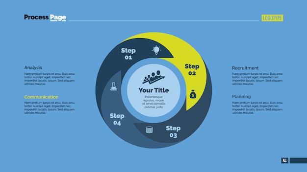 Infographic template design