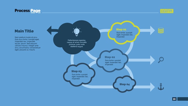 Infographic template design