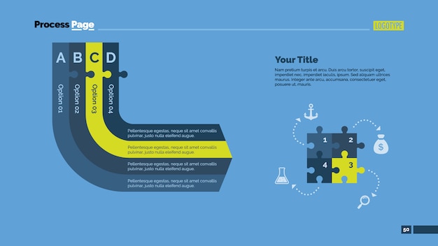 Infographic template design