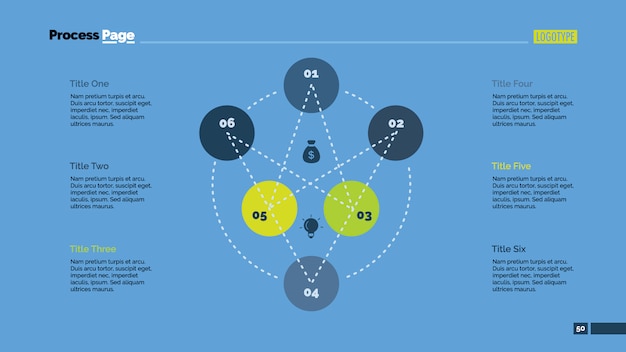 Free vector infographic template design