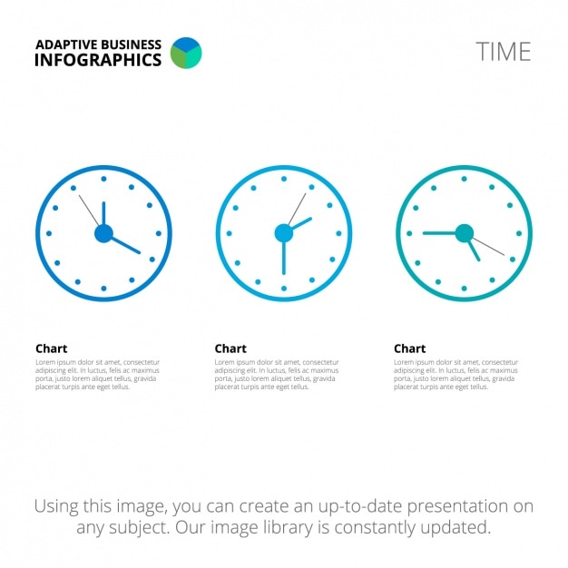 Free vector infographic template design