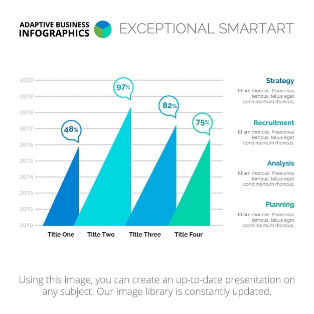 Free Vector infographic template design