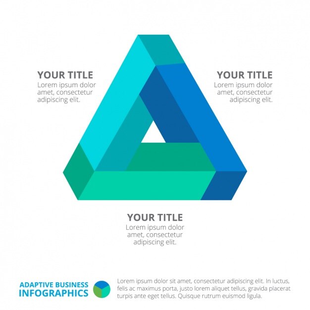Free Vector infographic template design
