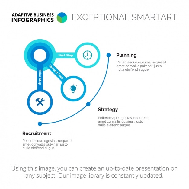 Infographic template design