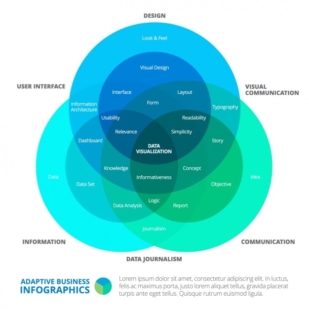 Disegno del modello infografica