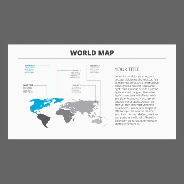 Vettore gratuito disegno del modello infografica