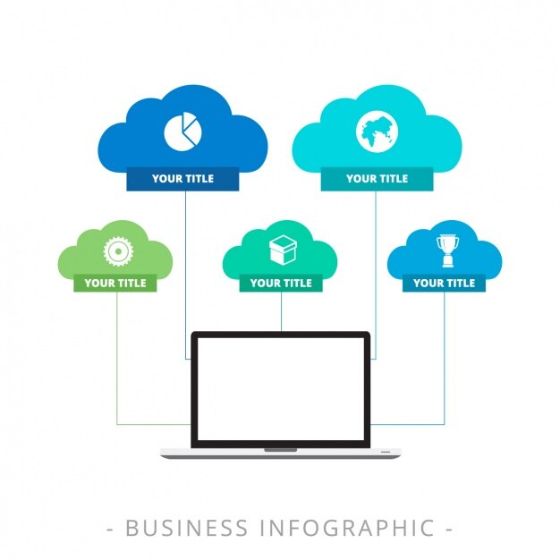 Free Vector infographic template design