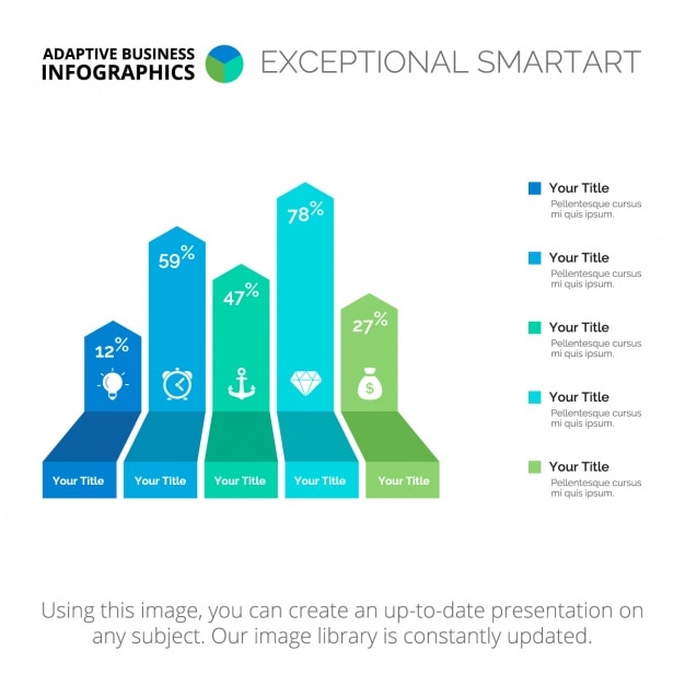 Disegno del modello infografica