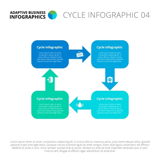 무료 벡터 infographic 템플릿 디자인