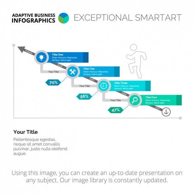 Free Vector infographic template design
