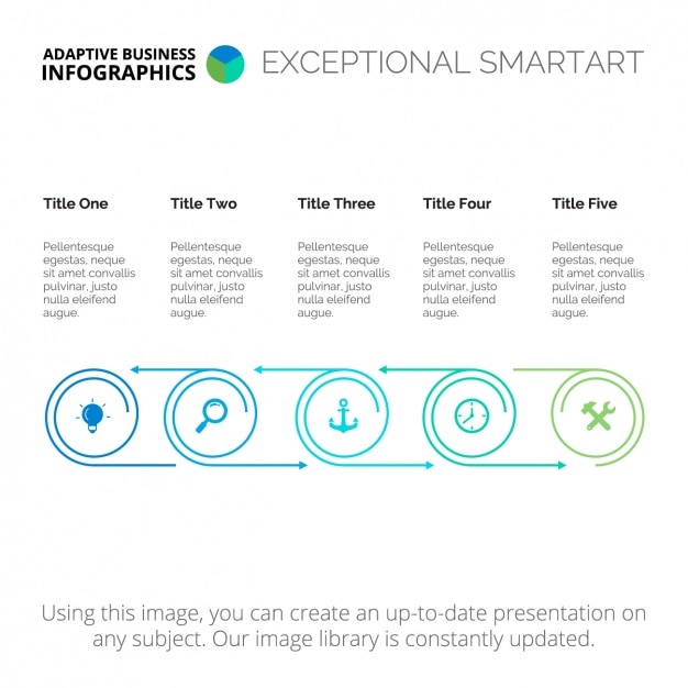 Disegno del modello infografica