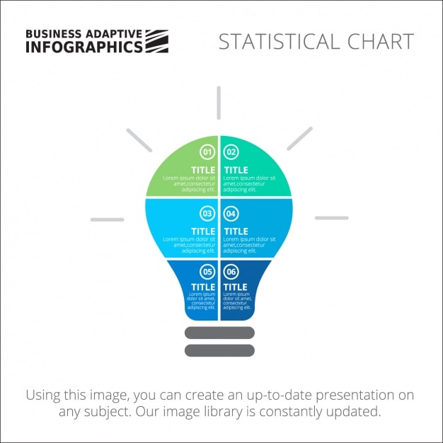 Free vector infographic template design