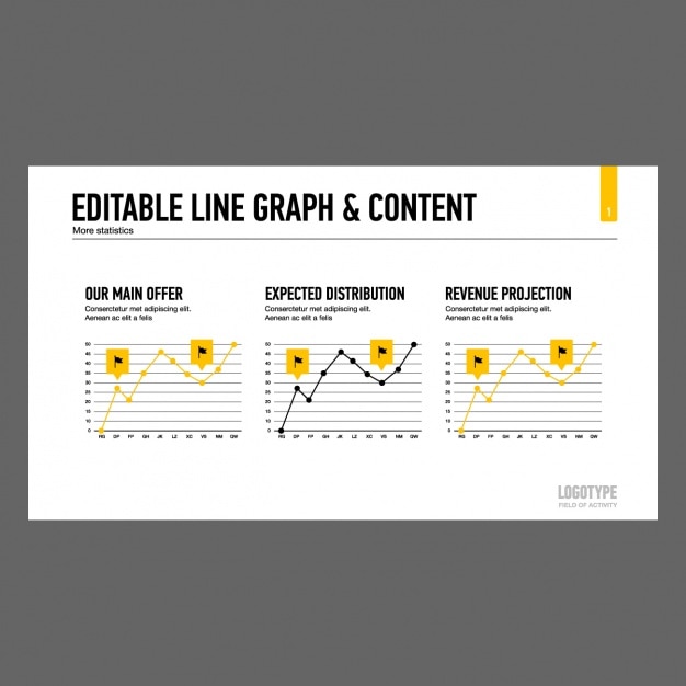 Free Vector infographic template design